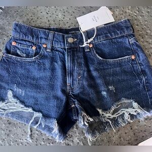 Lucky Brand Boy Mid-Rise Cutoff Shorts - Size 25, BNWT